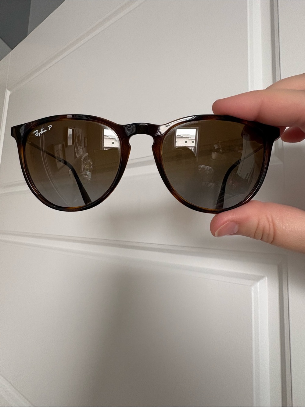 Ray-Ban Women's Tortoiseshell Brown Gradient Sunglasses - Picture 3 of 6